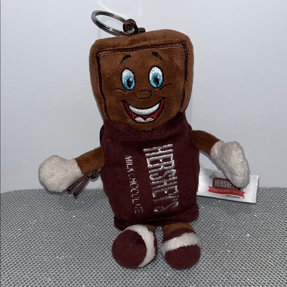 Hershey’s Chocolate Brown Plush Keychain